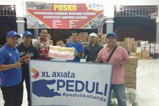 XL Axiata Salurkan Bantuan ke Korban Tsunami dan Beri Layanan Bebas Biaya