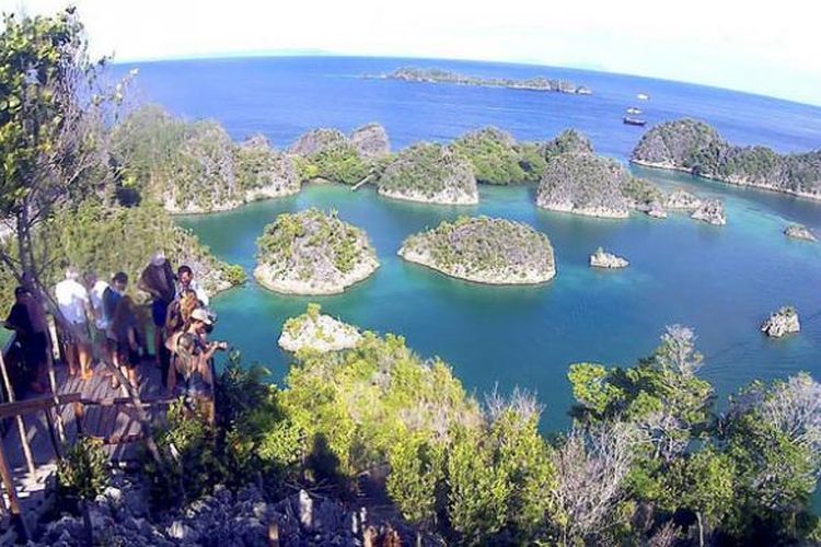 Kawasan perairan di Pianemo yang memiliki pemandangan mirip Wayag - sama-sama berada di Raja Ampat Papua Barat - dideklarasikan masyarakat setempat menjadi perairan perlindungan laut Kepulauan Fam. Perairan ini memiliki luas 350.000 ha serta menjadi habitat bagi berbagai jenis ikan dan karang.