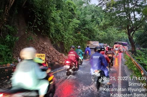 Jalan Yogyakarta-Wonosari Sudah Buka Lagi, tapi Buka-Tutup Jalur