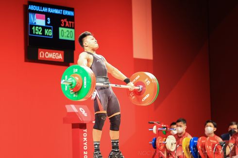 Lifter Indonesia Rahmat Erwin Abdullah Puas dengan Pencapaiannya