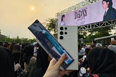 Memotret Suga BTS dengan "HP Konser" Samsung Galaxy S23 Ultra