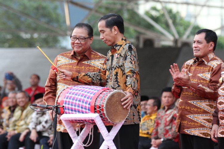 Peringatan Hari Koperasi Nasional ke 70 di Makassar Sulawesi Selatan