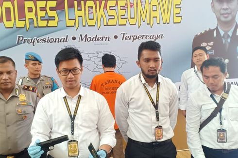 Ancam Camat di Aceh Utara, Polisi: Pelaku Beli Senjata Api Seharga Rp 1,5 Juta