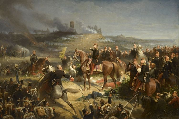 Ilustrasi Pertempuran Solferino
