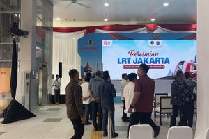 Prabowo Resmikan LRT Kelapa Gading-Manggarai 26 Agustus, Karpet-Panggung Serba Biru