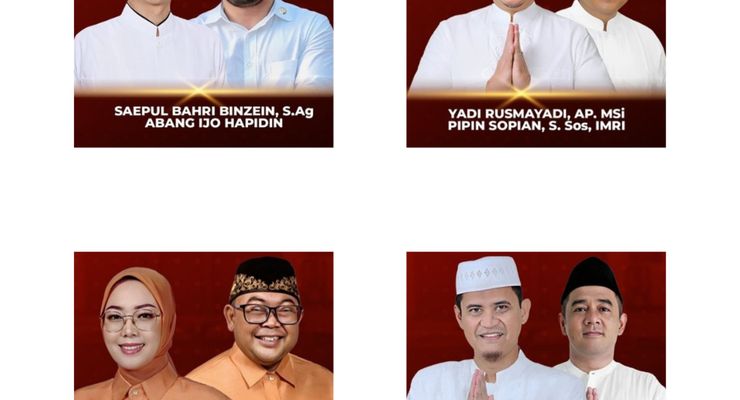 Pilkada Purwakarta 2024: Nomor Urut dan Program 4 Paslon