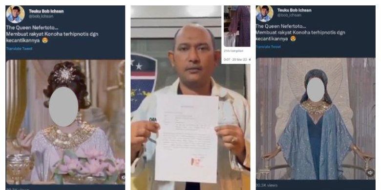 Setelah ditangkap Polda Sumbar pada Kamis (30/3/2023), Teuku Bob Ichsan pengunggah video film Nefertiti berwajah Jokowi diberi sanksi wajib lapor. 