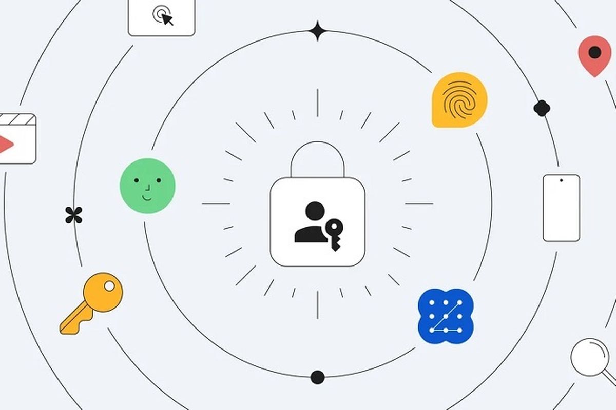 Ilustrasi passkey, mekanisme login yang cepat, tanpa perlu kata sandi