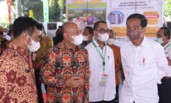 Pertanian Terus Berproduksi, Presiden Jokowi: Terima Kasih Petani dan Pak Mentan 