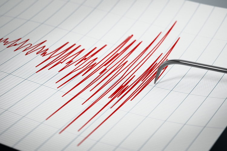 Ilustrasi gempa magnitudo 6,4 di Gorontalo, Selasa (24/9/2024) pukul 02.51 WIB.