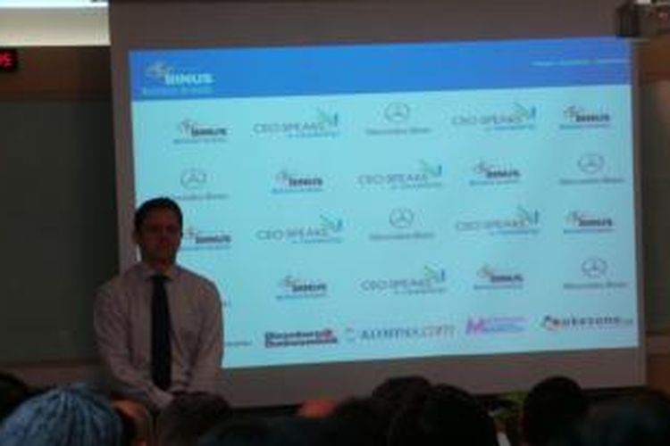Pada acara CEO Speaks yang digelar Binus Business School Rabu (2/10/2013) malam, President & CEO Mercedes-Benz Indonesia, Dr Claus Weidner secara khusus membagi pengalaman kepemimpinannya selama kurang lebih 40 tahun berkarir.  