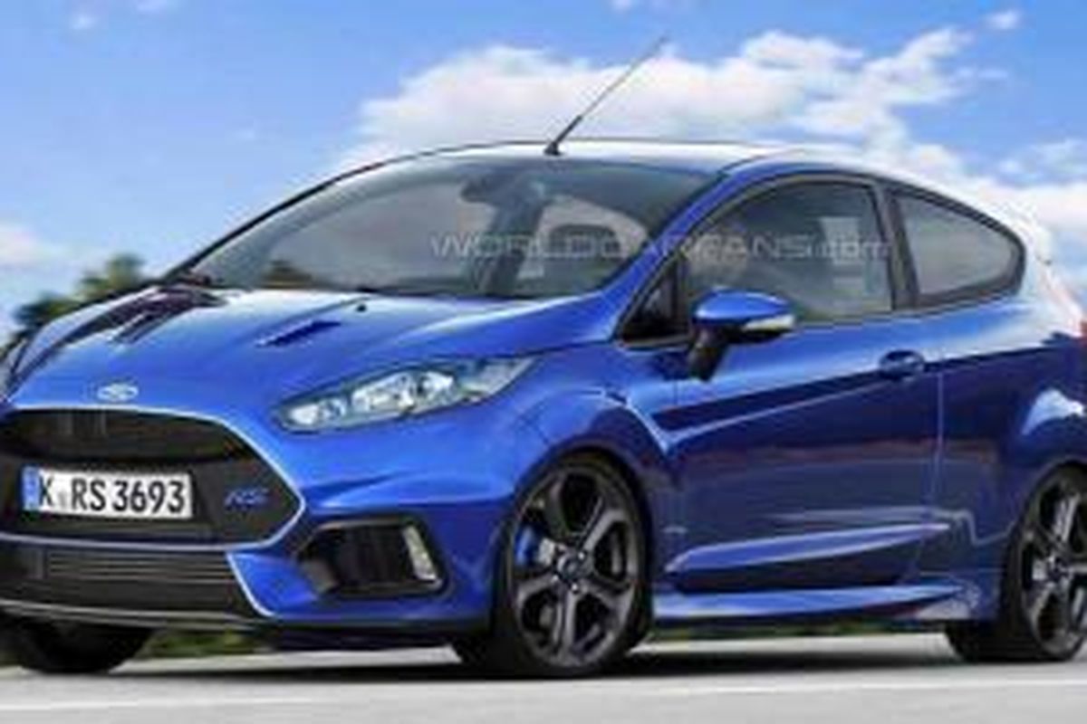 Rendering Ford Fiesta RS