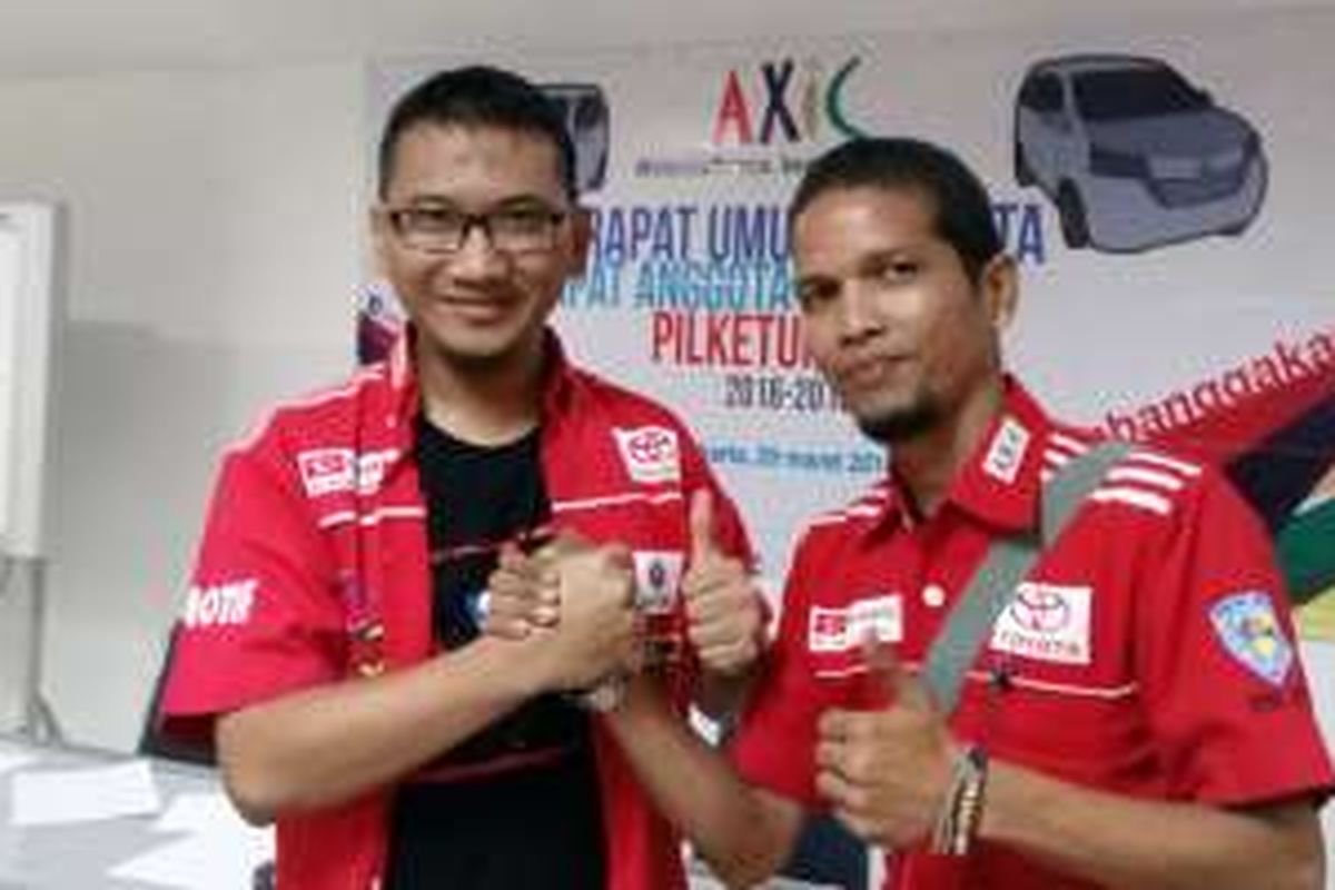 Chairul M Poetra (kanan), Ketua Umum baru Avanza-Xenia Indonesia Club (AXIC).