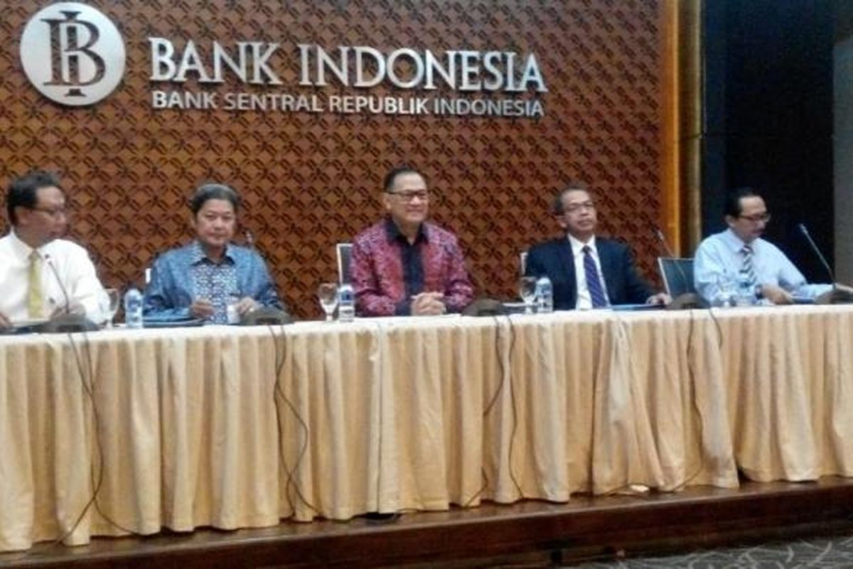 Rapat Dewan Gubernur Bank Indonesia (BI) di Jakarta, Kamis (16/2/2017).