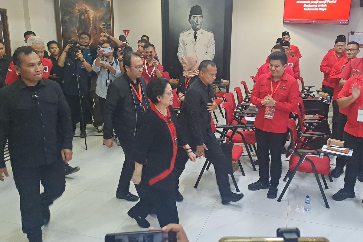Megawati Kumpulkan Kepala Daerah Kader PDI-P, Beri Pengarahan Tertutup