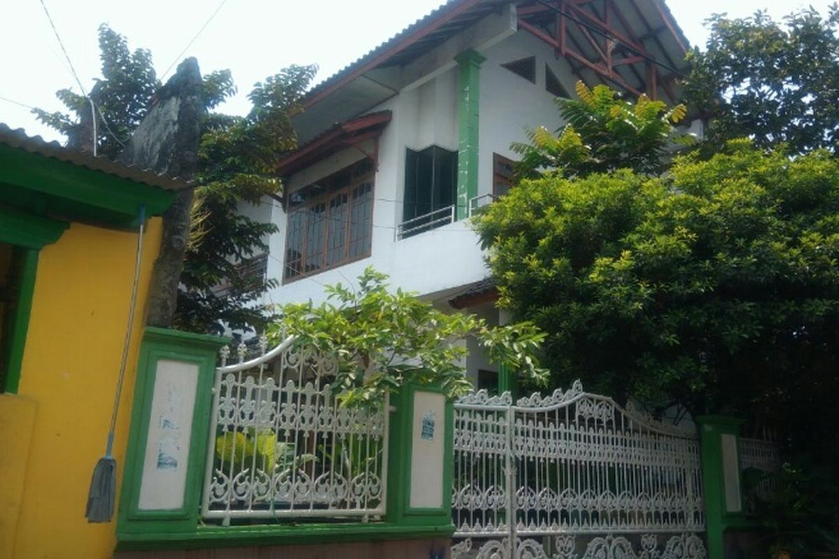 Penampakan rumah orang tua AM di Warakas, Tanjung Priok, Jakarta Utara. Foto diambil Senin (4/9/2017).