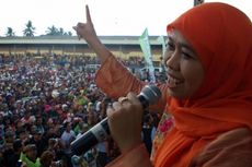 Khofifah Temui Jokowi di Balaikota