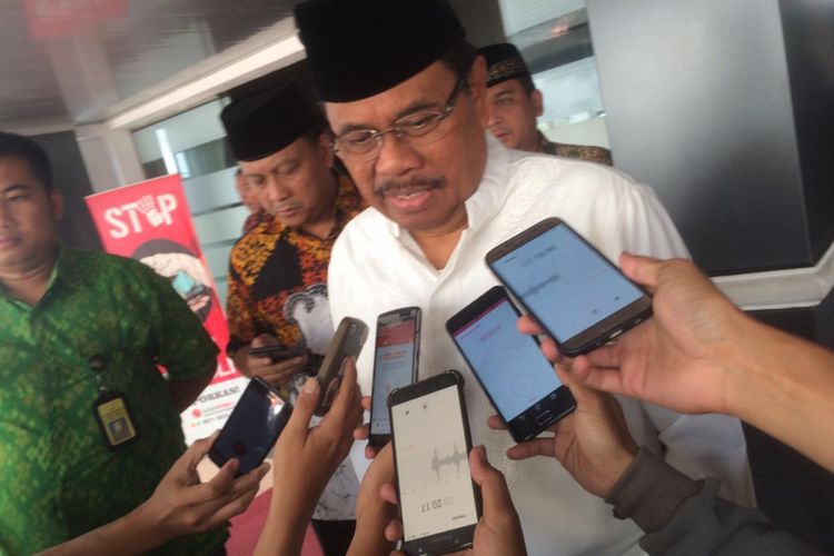Jaksa Agung RI Muhammad Prasetyo saat ditemui di Kantor Kejaksaan Agung, Jakarta Selatan, Jumat (7/12/2018).