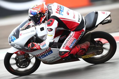 Mario Aji Bikin Sejarah di Moto3 Indonesia, Honda dan Aleix Espargaro Beri Apresiasi