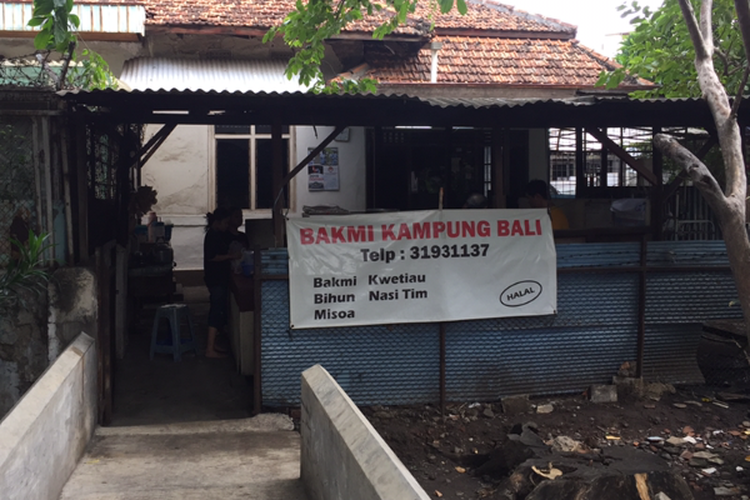 Bakmi Kampung Bali tampak depan