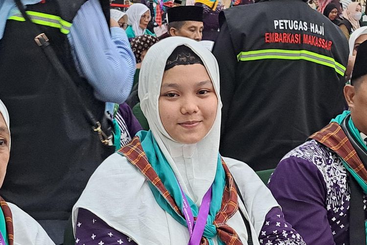 Nurhalimah calon haji termuda asal Polman