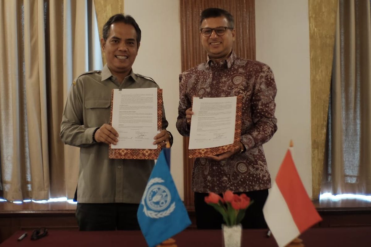 Kementerian Pertanian (Kementan) melalui Direktorat Jenderal Perkebunan (Ditjenbun) dan Food and Agriculture Organization (FAO) menandatangani Implementation Arrangement (IA) dan Sosialisasi Proyek Global Environment Facility-Food Systems, Land Use, and Restoration (GEF-FOLUR) di Bogor, Senin (10/4/2023).