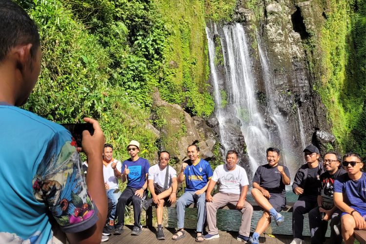 Curug Tirta Sela di Baturraden, Banyumas, Jawa Tengah