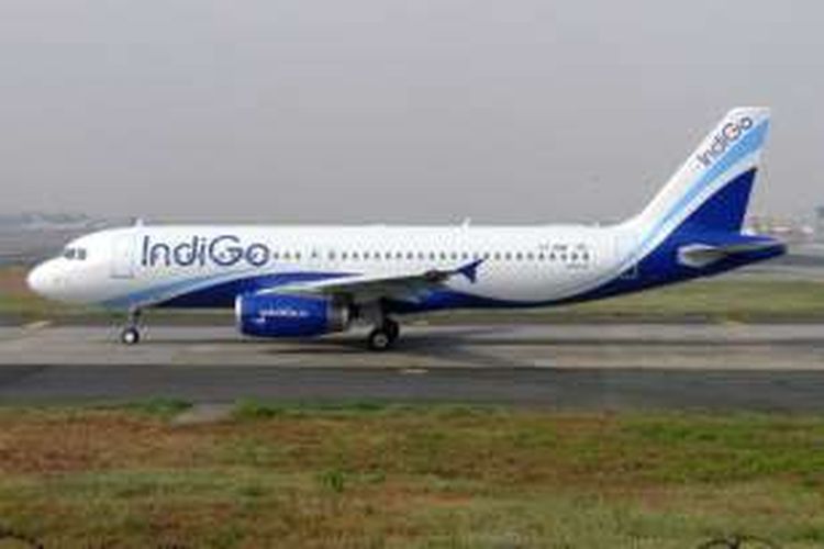 Maskapa penerbangan murah India, IndiGo.