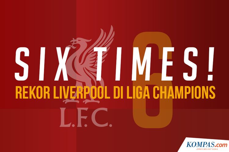 Six Times! Rekor Liverpool Di Liga Champions