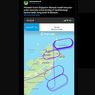 Viral, Twit Pesawat Scoot Berputar-putar di Atas Kota Manado, Ada Apa?