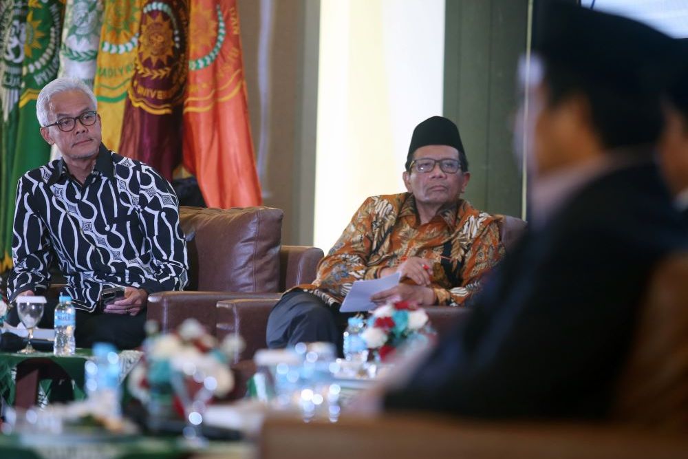 Respons Ganjar saat Ditanya soal Kursi Menteri untuk Perempuan Muhammadiyah
