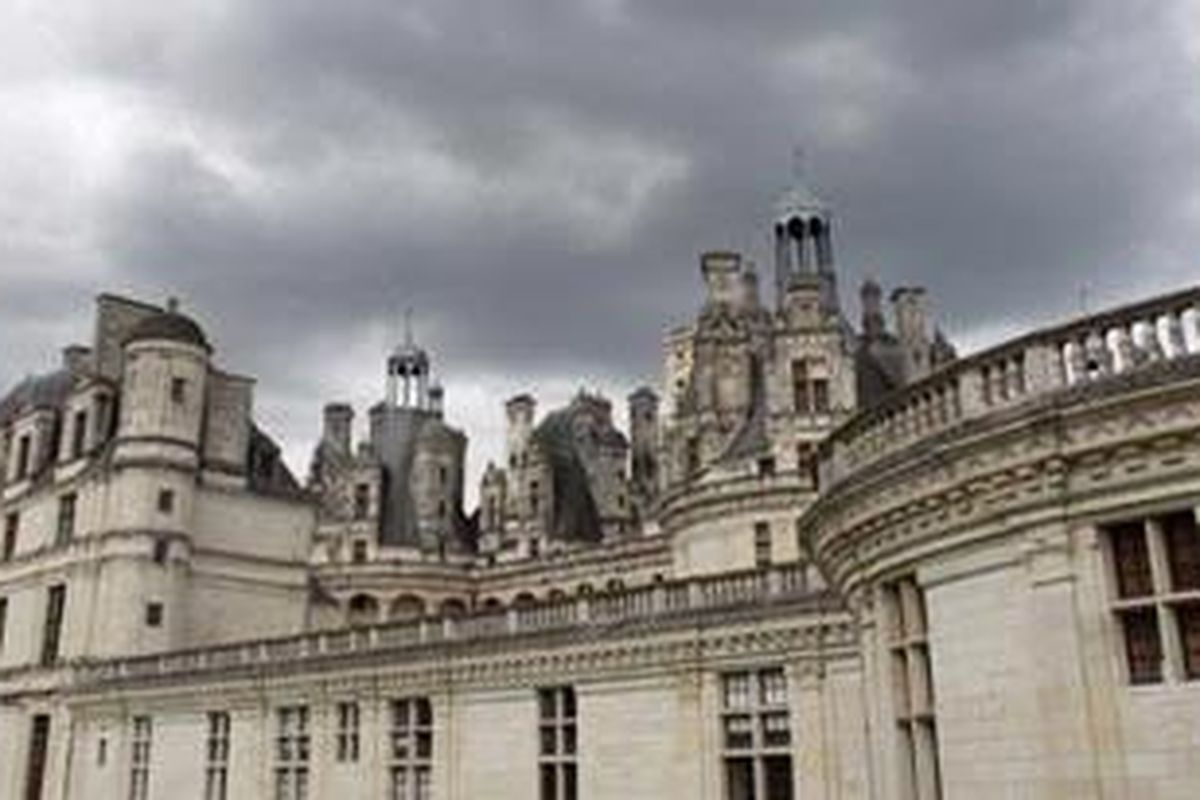 Chateau de Chambord, Perancis.