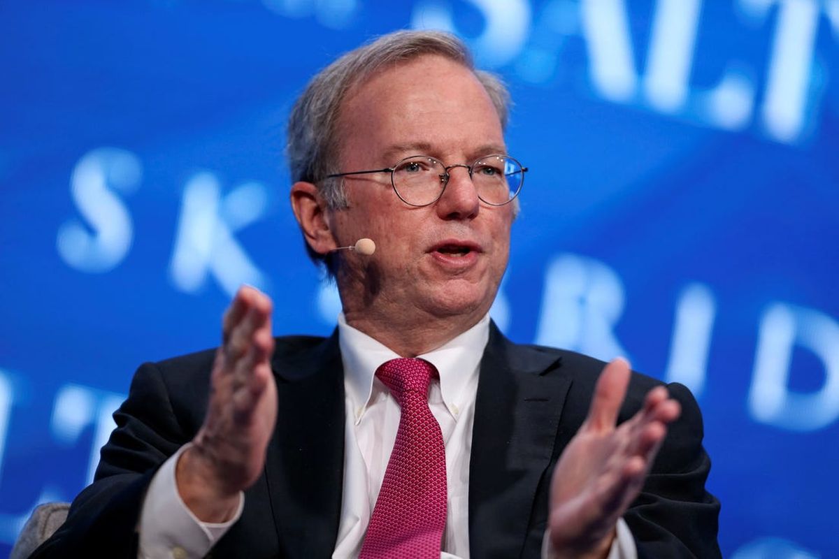 Mantan CEO Google, Eric Schmidt