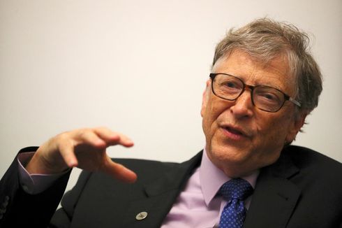 Positif Covid-19, Bill Gates Jalani Isolasi Mandiri