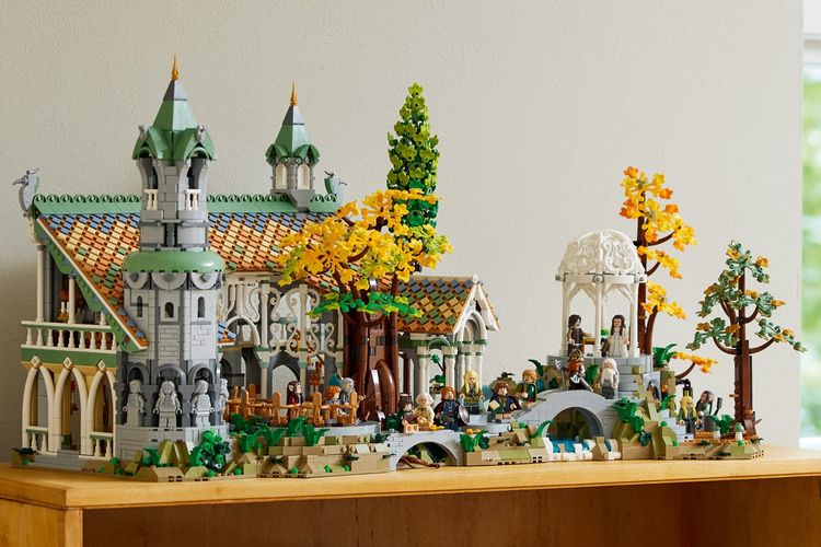 Hunian Kaum Elf di Lord of the Rings Jadi Karya Baru Lego
