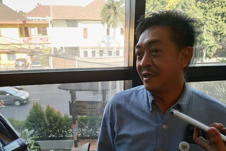 Ketua Komisi Pengawasan Persaingan Usaha (KPPU) Kodrat Wibowo memberikan keterangan kepada awak media di Jakarta Pusat, Selasa (10/9/2019).