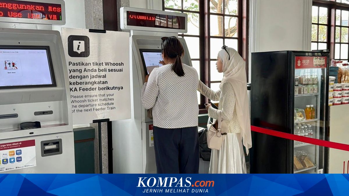Tiket Langganan Whoosh Bisa Dibeli di Hall KA Feeder Stasiun Bandung