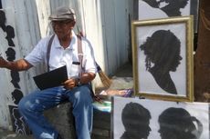 Kisah Opa Sucipto, Seniman Siluet Wajah di Kota Tua Jakarta