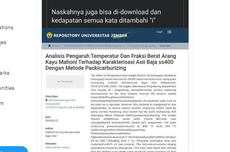 Mahasiswanya Diduga Plagiat Skripsi, Begini Hasil Temuan Universitas Jember