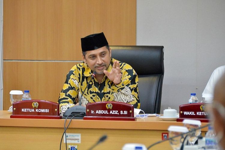 Anggota Komisi E DPRD DKI Jakarta Abdul Aziz