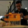 Contoh Proses Pembuatan Konstruksi Miniatur Rumah dari Styrofoam