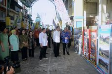 Tepati Janji, Jokowi Resmikan Pasar yang Pernah Terbakar di Pontianak