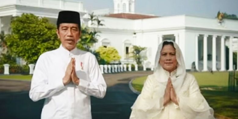 President Joko Jokowi Widodo and First Lady Iriana extend their wishes to the Muslim community on the occasion of Eid al-Fitr festival on Wednesday, May 12. The country's biggest celebrations begins on Thursday, May 13 in Indonesia. 