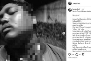 Pengemudi Ojol di Kembangan Diduga Dianiaya Paspampres Pakai Batang Besi