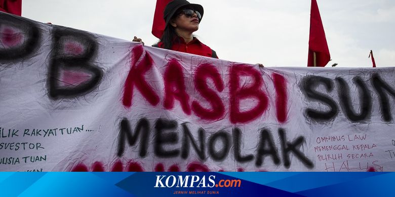 Didemo Buruh Berikut Polemik Omnibus Law Dari Upah Per Jam Hingga Krisis Ekologi Halaman All Kompas Com