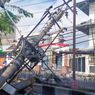 Tiang Listrik Ambruk Diduga Ditabrak Truk, Lalu Lintas Jalan Yos Sudarso Solo Dialihkan Sementara