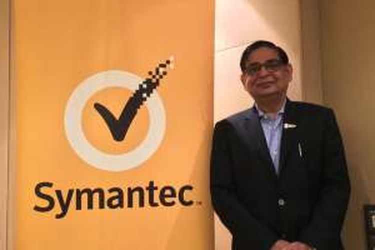 Sanjay Rohtagi, Senior Vice President Asia Pasifik dan Jepang Symantec saat ditemui KompasTekno di Jakarta, Kamis (10/11/2016)