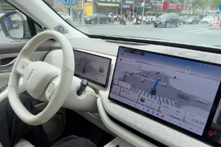 Mencoba fitur Navigation on Autopilot (NOA) pada GWM Wey 07 