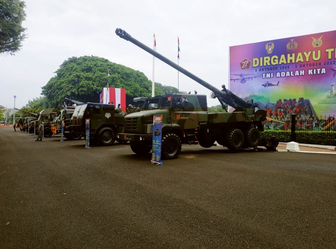 LINK Live Streaming Upacara Peringatan HUT Ke-77 TNI di Istana Merdeka