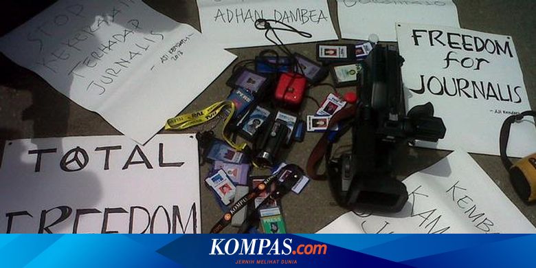 Kecam Penyerbuan Di Tvri Gorontalo Jurnalis Turun Ke Jalan
